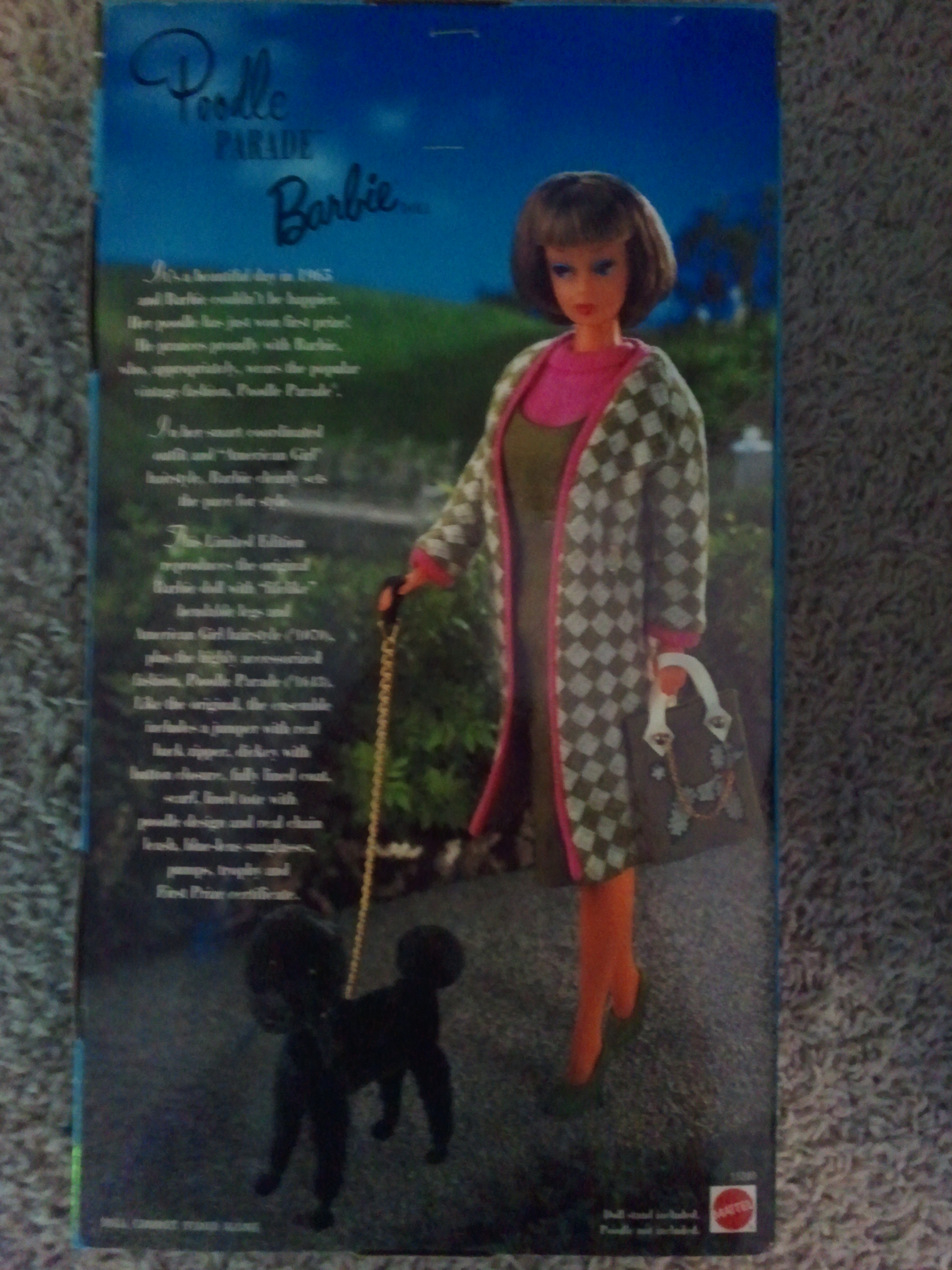 barbie 1995 poodle parade limited edition